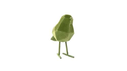 Decoratiune Bird Green Small