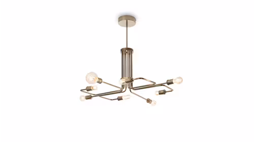 Lustra Triumph SP8 Ottone Antico