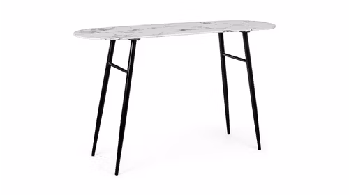 Consola Marble Oval
