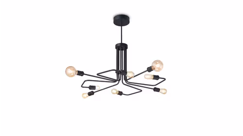 Lustra Triumph SP8 Nero