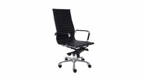Scaun de birou Next Black Leather - Expus
