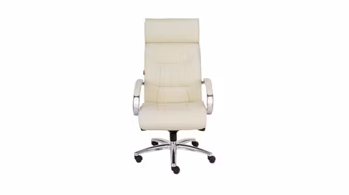 Scaun de birou Supreme Beige Leather