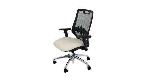 Scaun de birou Futura 3S Valencia Beige Ecoleather