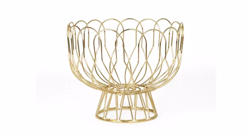 Bol Decorativ Wired Gold