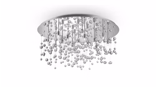 Plafoniera Neve PL12 Cromo