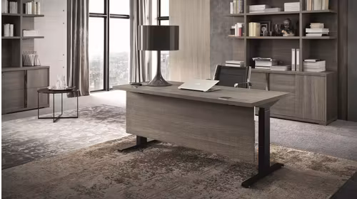 Birou Tivoli Lift Modesty Grey 220V