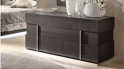 Comoda Montecarlo Gray Koto High Gloss