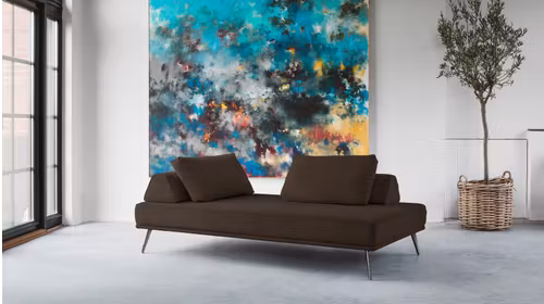 Canapea liniara 2 locuri Alexa Paris Brown