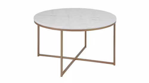 Masuta de cafea Alisma White Marble