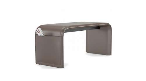 Detaliu cusaturi banca Shape Taupe