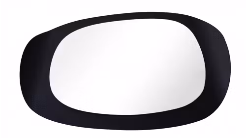 Oglinda Barri Black 110x100cm