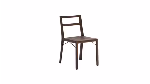 Scaun lemn Bea Mud Brown