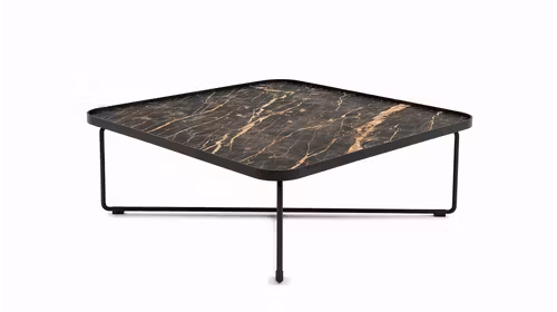 Masuta cafea Benny Keramik Glossy Portoro 99x99 - Expus