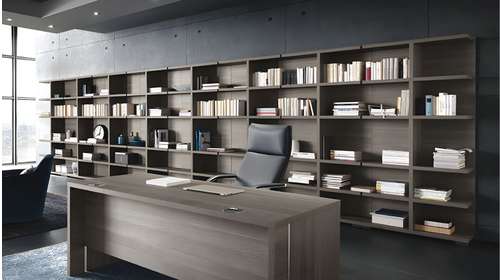 Biblioteca Hutch Tivoli Grey