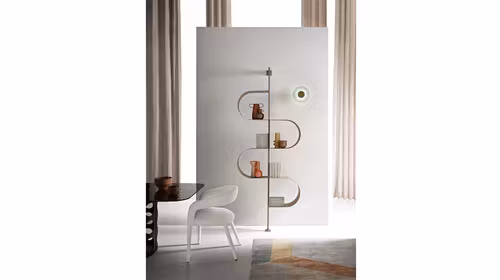 Biblioteca Tiffany Perla Beige 230/238 cm