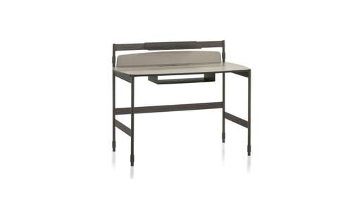 Birou Ink Anthracite/CDF Madreperla 117x96 cm