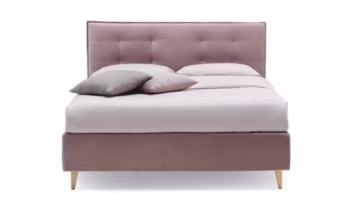 Pat Bob Capitonne Velutto Dusty Pink 180x200