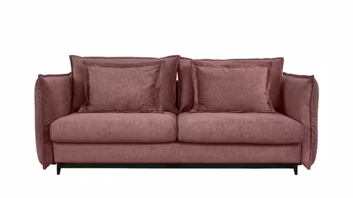 Canapea extensibila 3 locuri Eva Boston Pink