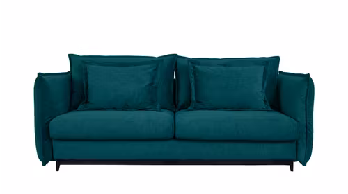 Canapea extensibila 3 locuri Eva Boston Turquoise