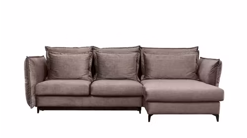 Canapea de colt extensibila Eva Kingston Beige S1, dreapta