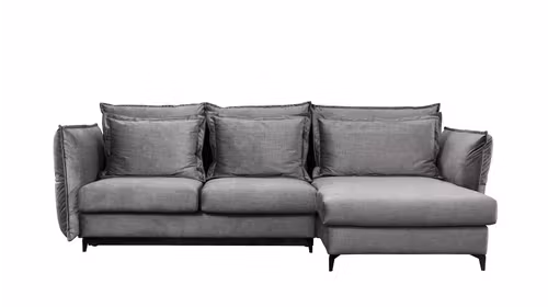 Canapea de colt extensibila Eva Kingston Grey S1, dreapta