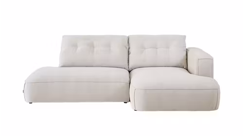 Canapea cu sezlong Ganni textil Top Bej deschis, dreapta