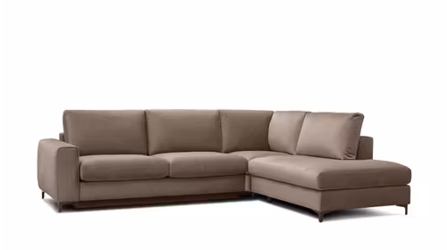 Canapea de colt extensibila Bella Salvador Dark Beige S1, dreapta
