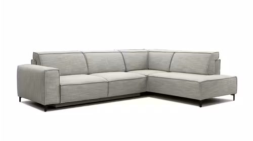 Canapea de colt extensibila Cosmopolitan Kingston Light Grey, dreapta