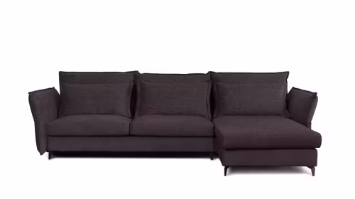 Canapea de colt extensibila Eva Boston Lavanda S2, dreapta