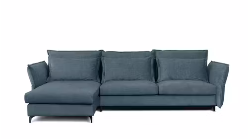 Canapea de colt extensibila Eva Boston Sky S2, stanga