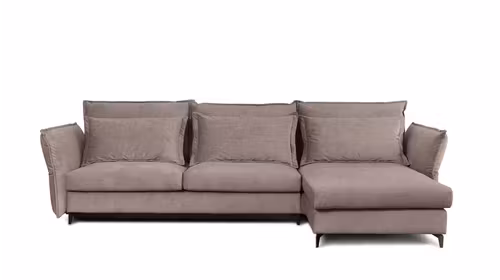 Canapea de colt extensibila Eva Kingston Beige S2, dreapta
