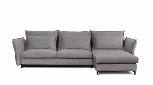 Canapea de colt extensibila Eva Kingston Grey S2, dreapta
