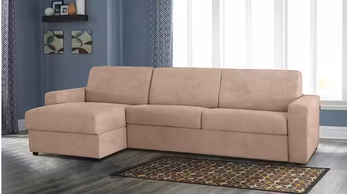 Canapea De Colt Extensibila Primo 3 Locuri Maxi, Reversibila, Velvet Tiffany Mika