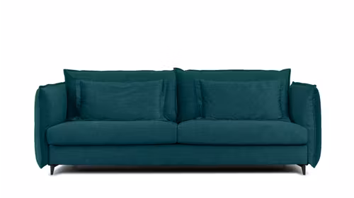 Canapea liniara 4 locuri Eva Boston Turquoise