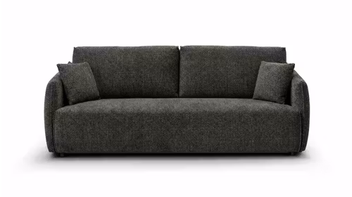 Canapea extensibila 3 locuri Colin textil Raven Green