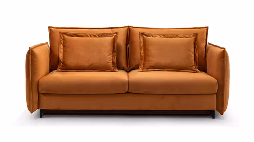 Canapea extensibila 3 locuri Eva Salvador Brick Orange