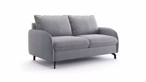 Canapea extensibila 3 locuri Maxi Bubble textil Storm Grigio Chiaro