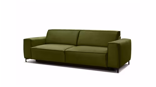 Canapea extensibila Cosmopolitan Velvet Piano Olive
