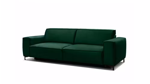 Canapea extensibila Cosmopolitan Velvet Salvador Dark Green