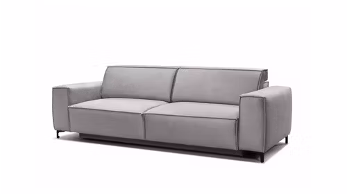 Canapea extensibila Cosmopolitan Velvet Salvador Light Grey