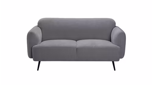 Canapea liniara 2 locuri Kate textil Sutton Grey