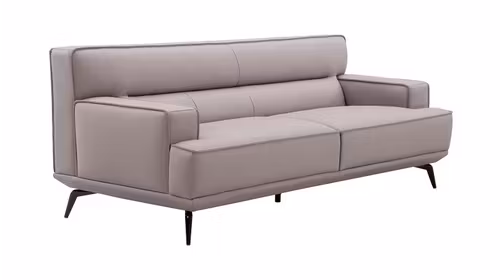Canapea liniara 3 locuri Juliet piele + piele ecologica Taupe