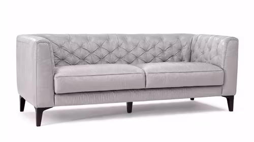 Canapea Liniara 3 locuri Piacere Denver Optical White