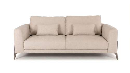 Canapea liniara 3 locuri Selene textil Clarkson Sand