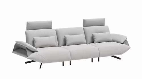 Canapea liniara Aero bouclé White