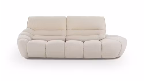 Canapea liniara Daisy Flash Dance Bej deschis, dreapta, cu design elegant pentru living modern.