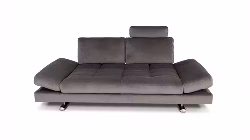 Canapea liniara Lina Velvet Grey