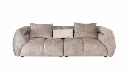 Canapea Saint Tropez 3 locuri textil Misolo Bej