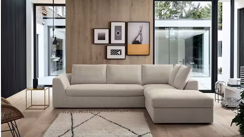 Canapea de colt extensibila Aston