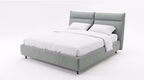 Pat Cefalu Antara Mint 180x200, cu somiera rabatabila si design elegant pentru dormitor.